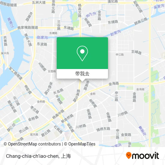 Chang-chia-ch’iao-chen地图