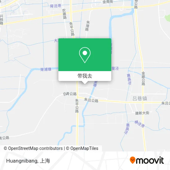 Huangnibang地图