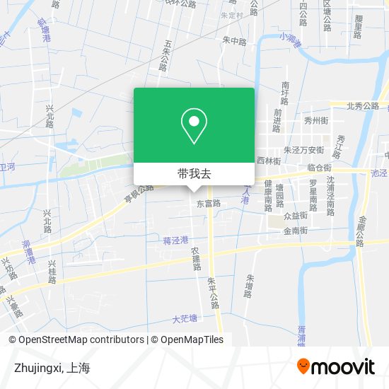 Zhujingxi地图