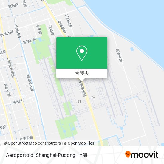 Aeroporto di Shanghai-Pudong地图