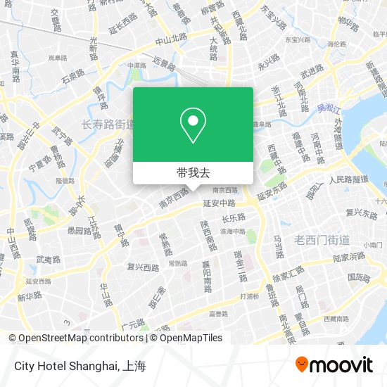 City Hotel Shanghai地图