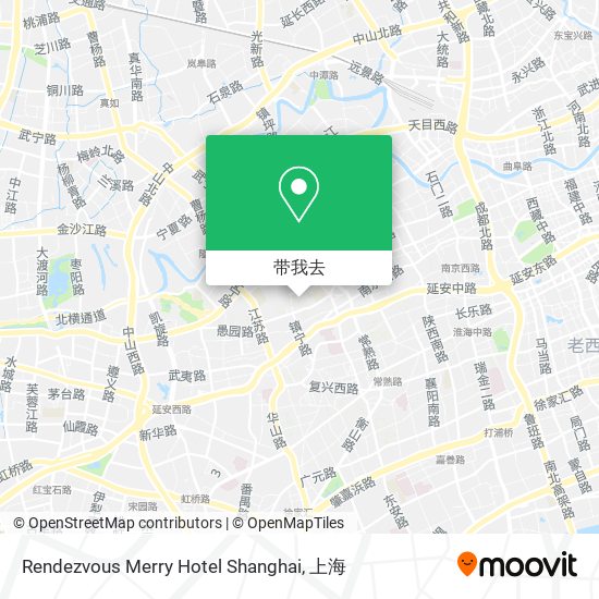 Rendezvous Merry Hotel Shanghai地图