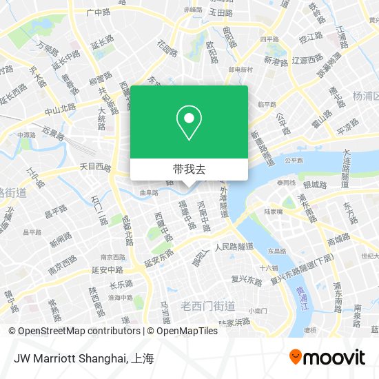 JW Marriott Shanghai地图