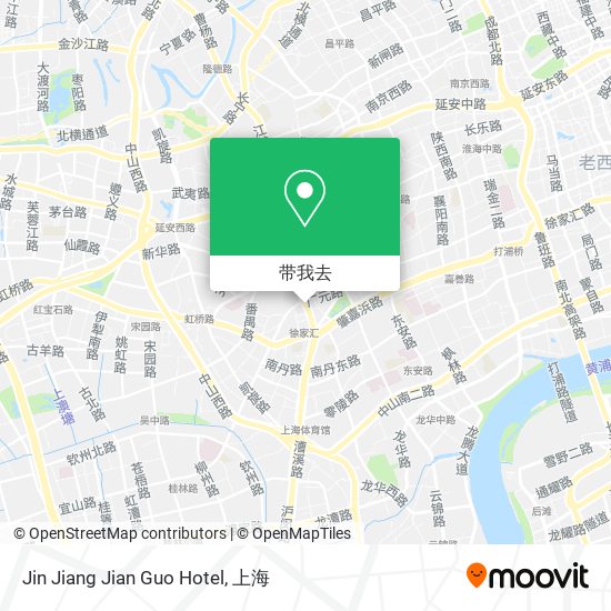 Jin Jiang Jian Guo Hotel地图