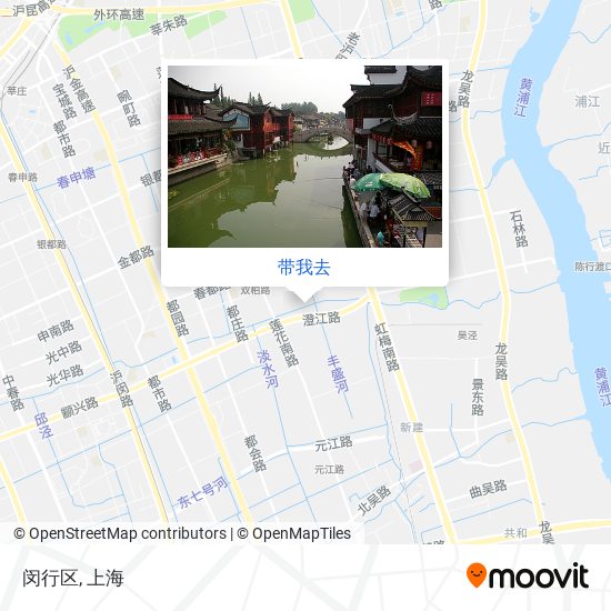 闵行区地图
