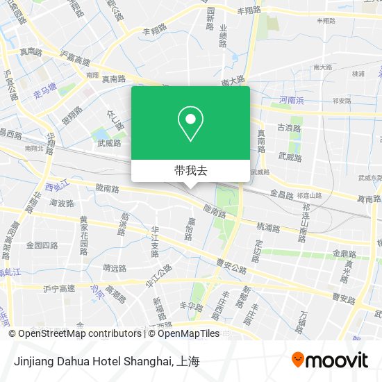 Jinjiang Dahua Hotel Shanghai地图