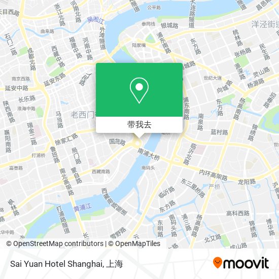 Sai Yuan Hotel Shanghai地图