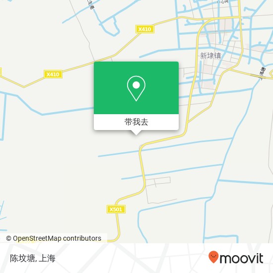 陈坟塘地图