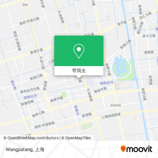 Wangjiatang地图