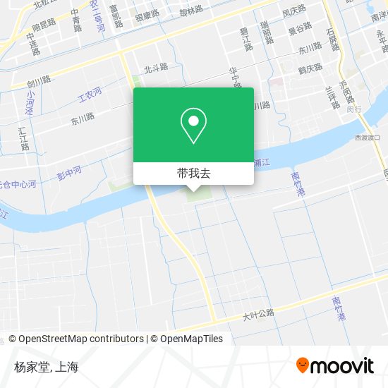杨家堂地图