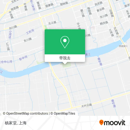 杨家堂地图