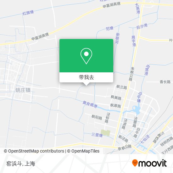 窑浜斗地图