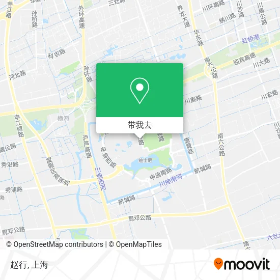 赵行地图