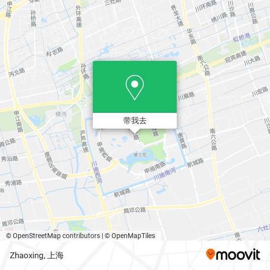 Zhaoxing地图