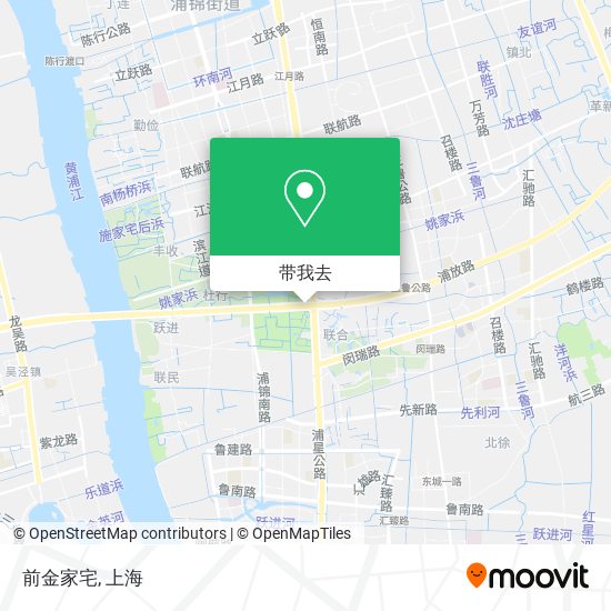 前金家宅地图