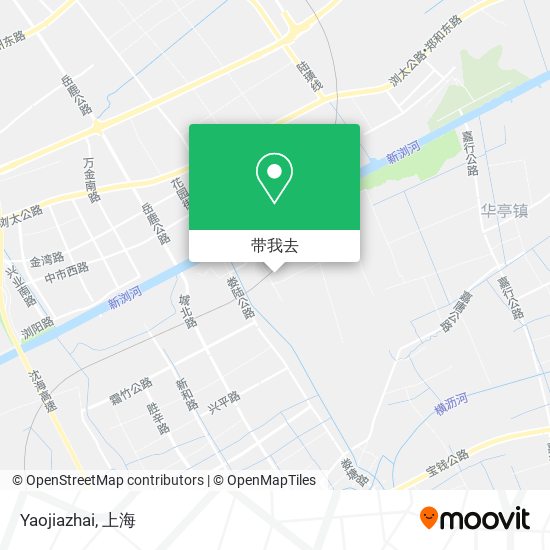 Yaojiazhai地图