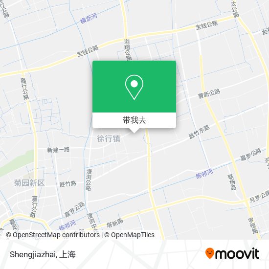 Shengjiazhai地图