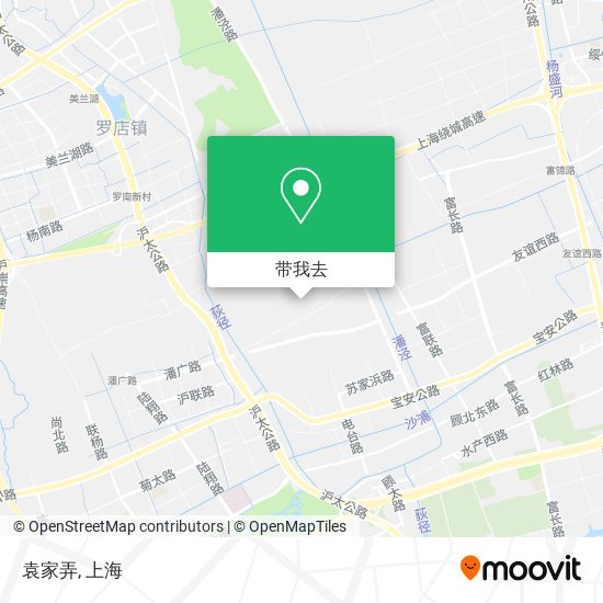 袁家弄地图