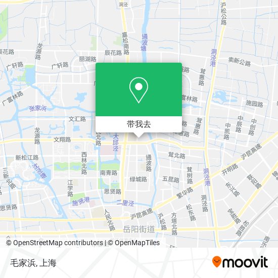 毛家浜地图