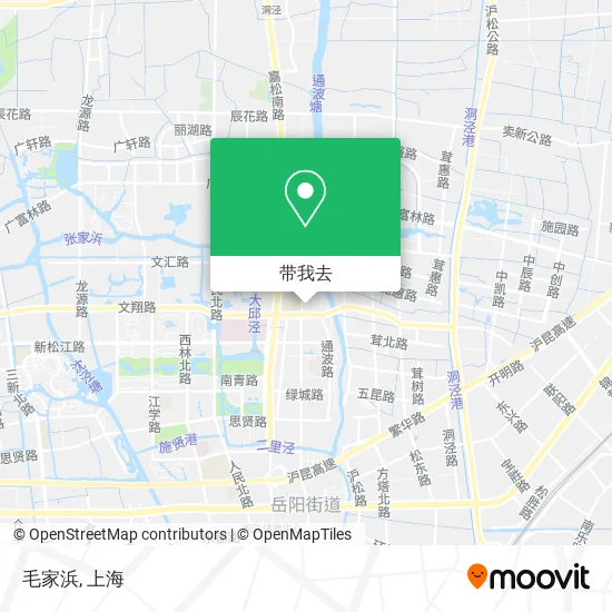 毛家浜地图