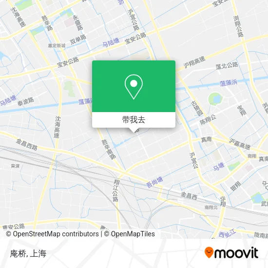 庵桥地图