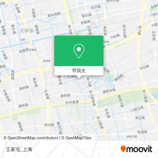 王家宅地图