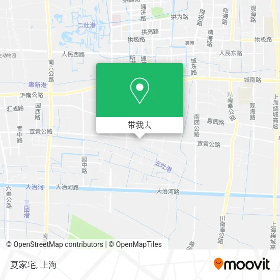 夏家宅地图