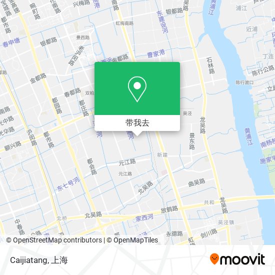 Caijiatang地图