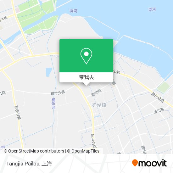 Tangjia Pailou地图