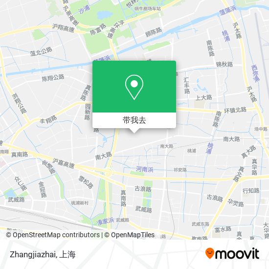 Zhangjiazhai地图