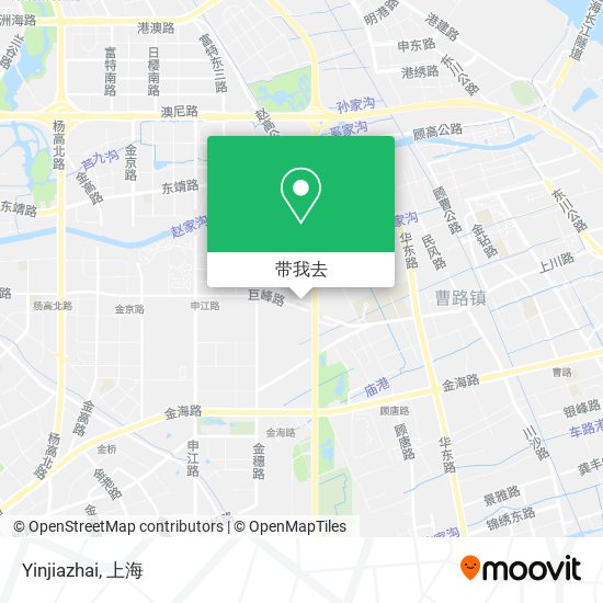 Yinjiazhai地图