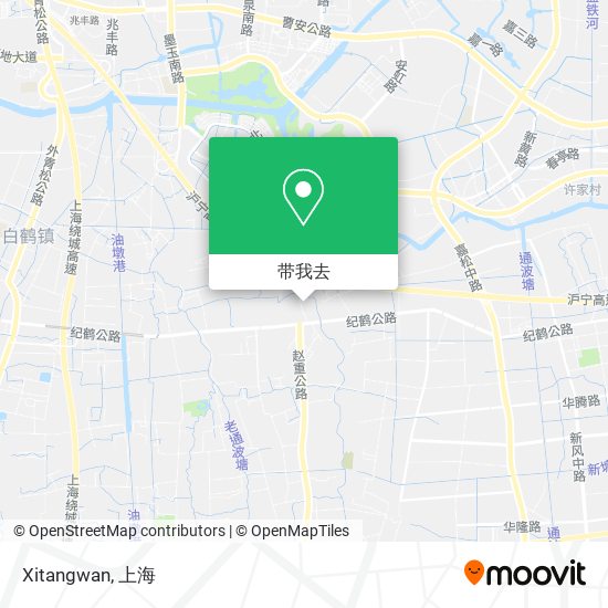 Xitangwan地图