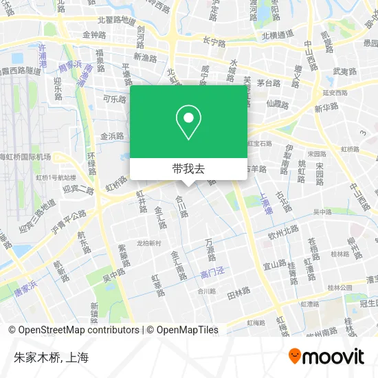 朱家木桥地图