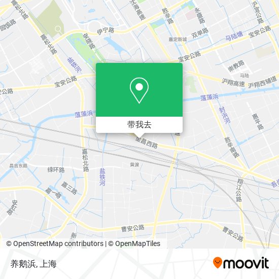 养鹅浜地图