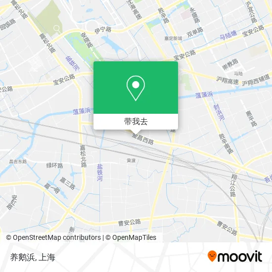 养鹅浜地图