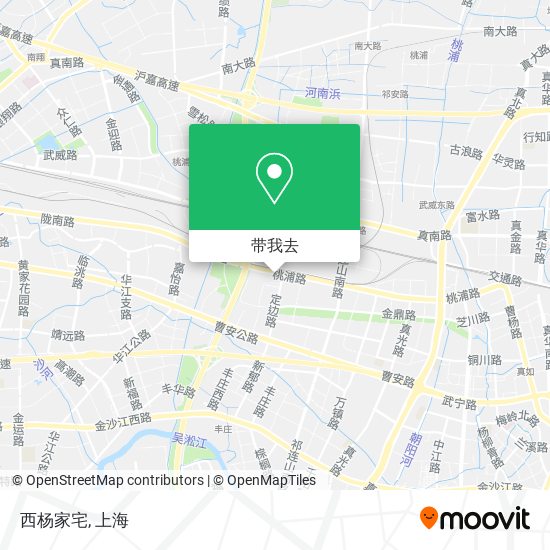 西杨家宅地图