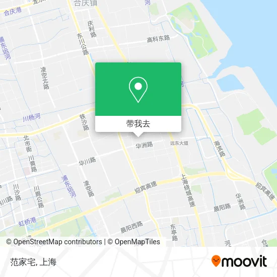 范家宅地图