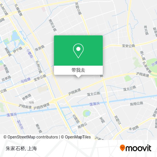 朱家石桥地图