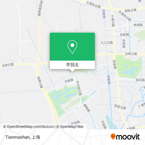 Tianmashan地图