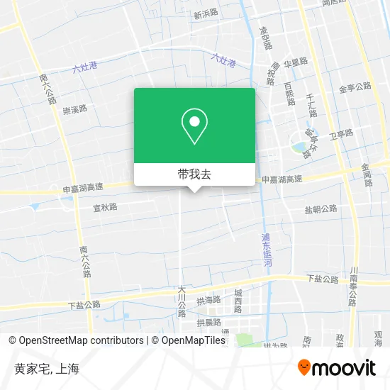 黄家宅地图