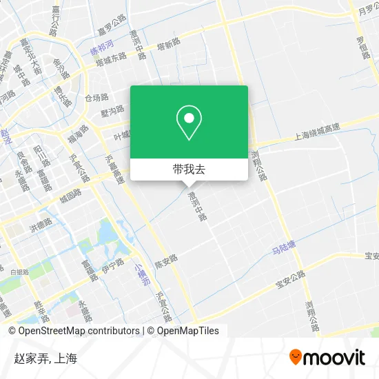 赵家弄地图