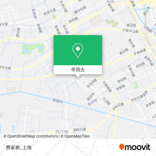费家桥地图