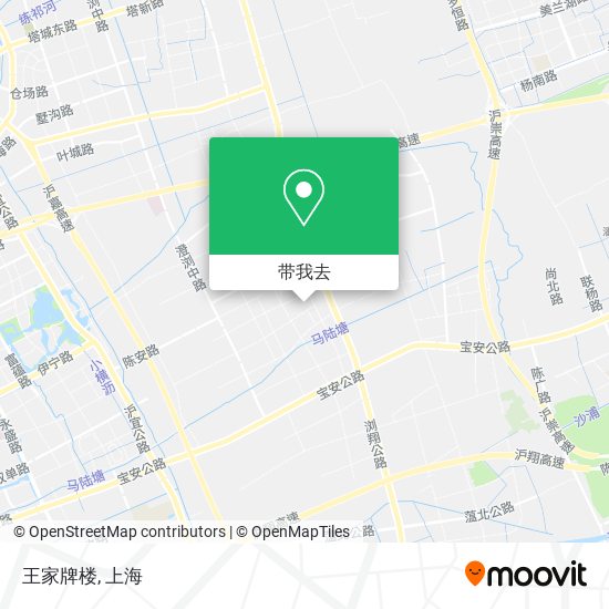 王家牌楼地图