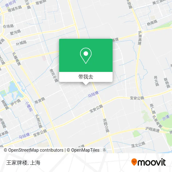 王家牌楼地图