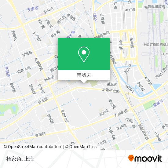 杨家角地图