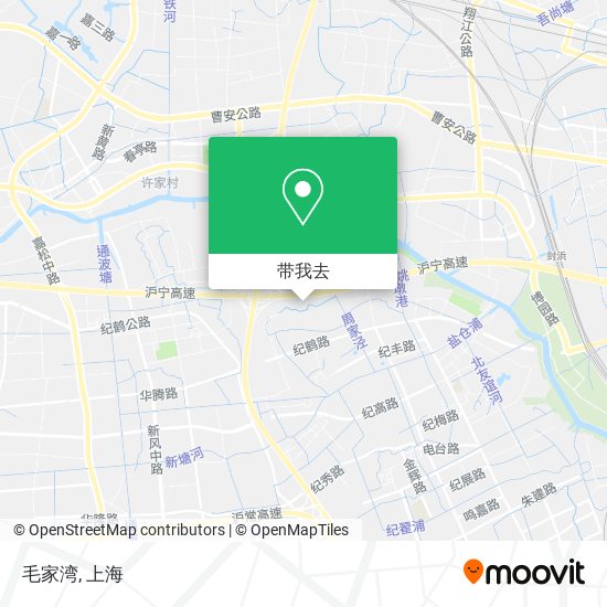 毛家湾地图