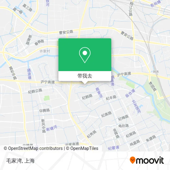 毛家湾地图