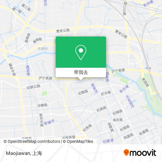 Maojiawan地图
