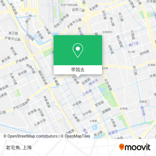 老宅角地图