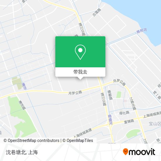 沈巷塘北地图